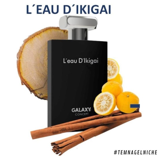 Perfume L'eau D`Ikigai - Galaxy - Masculino - Eau de Parfum - 100ml Perfume L'eau D`Ikigai - Galaxy - Masculino - Eau de Parfum - 100ml